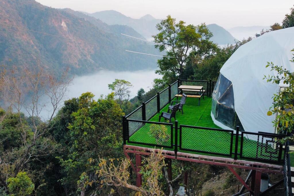 Gadeni Stays - Glamping Dome At Nainital Бхимтал Экстерьер фото